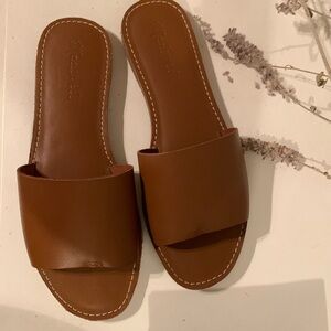 Madewell The Boardwalk Post Slide Sandal